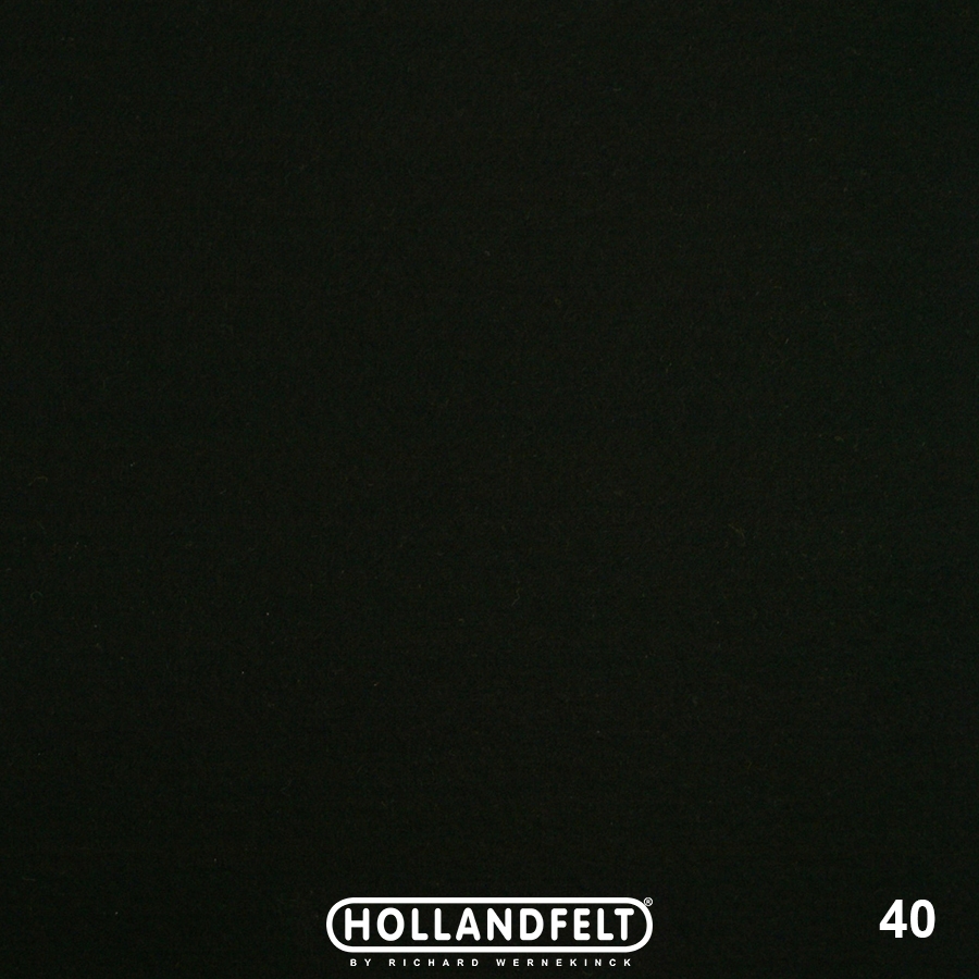 Wolvilt - wolvilt-40-zwart-Hollandfelt-Outlet